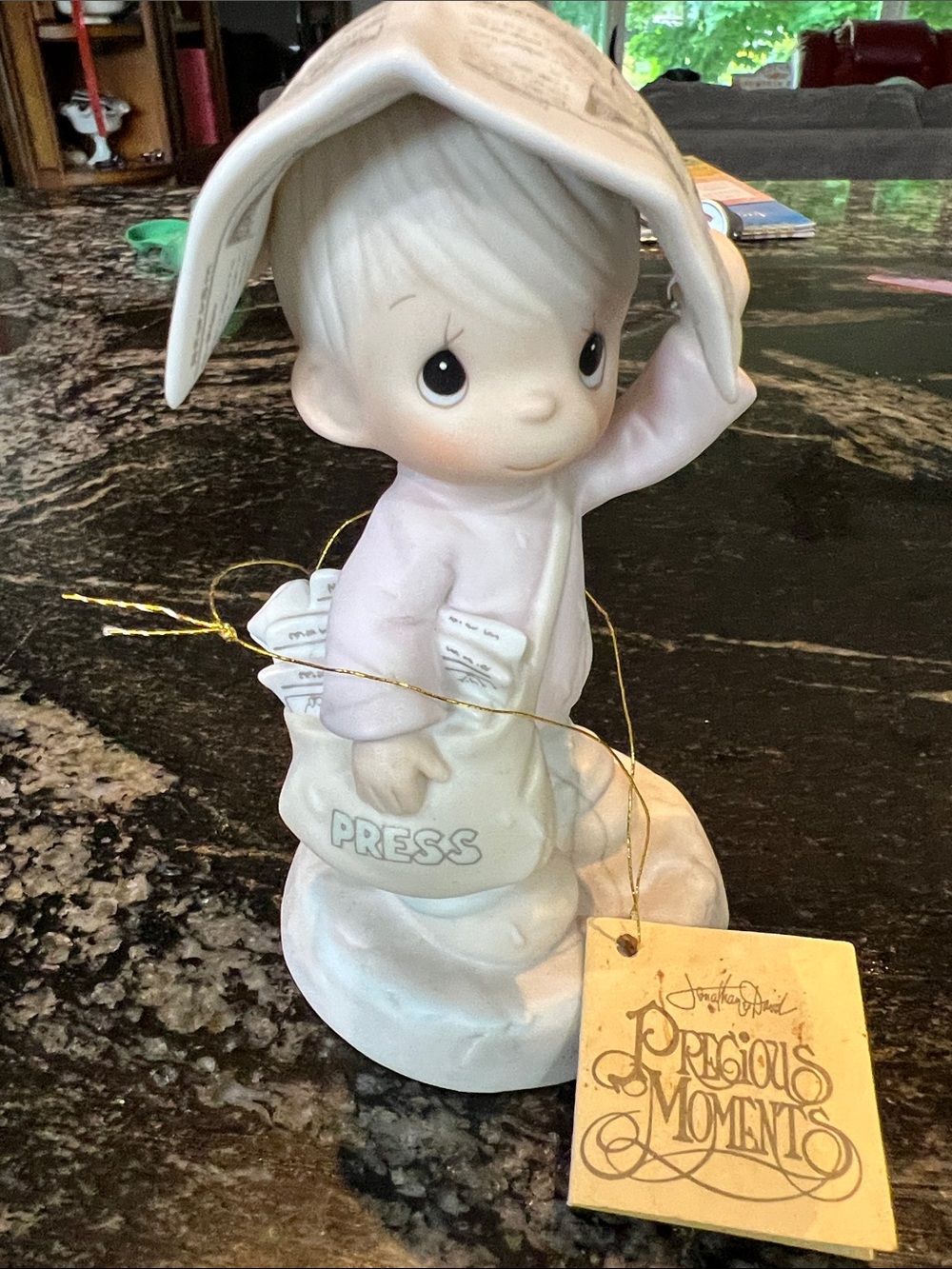 Vintage Precious Moments Collectible- Sending You Showers Of Blessings